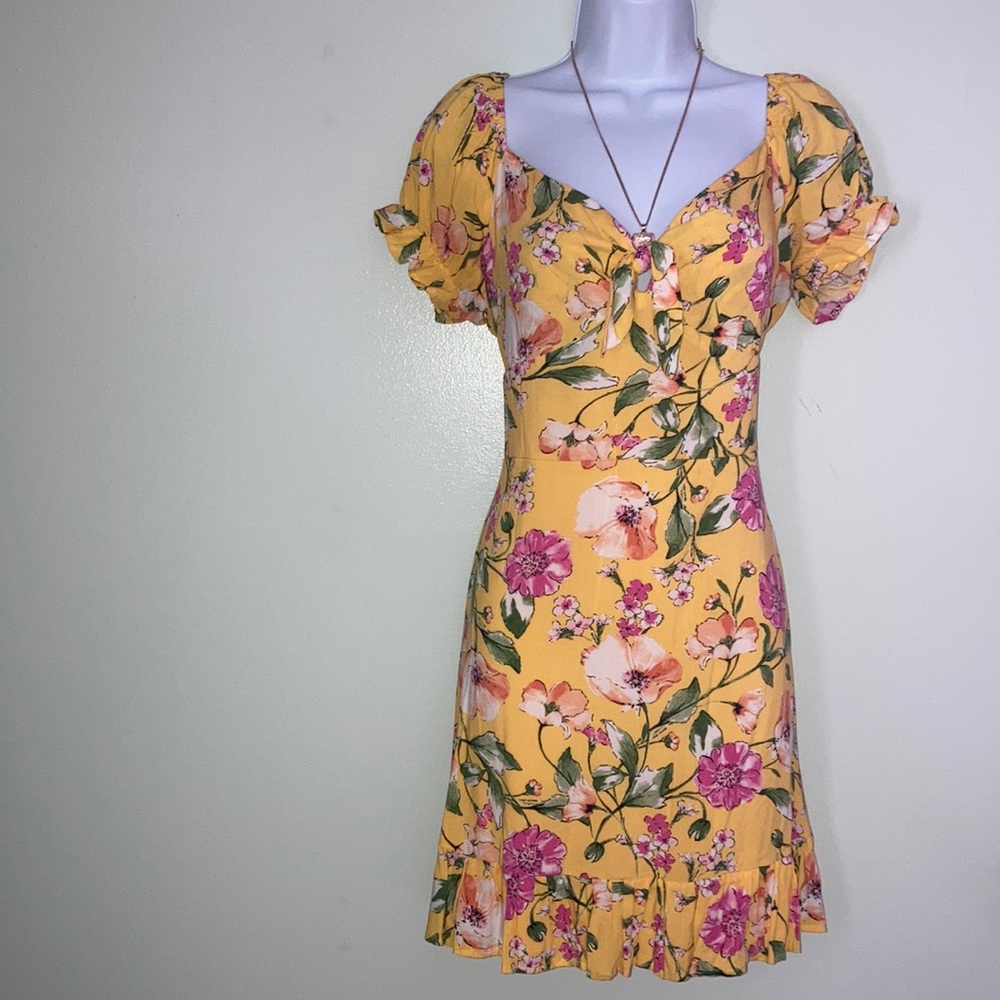 Sunny Tie-Front Dress